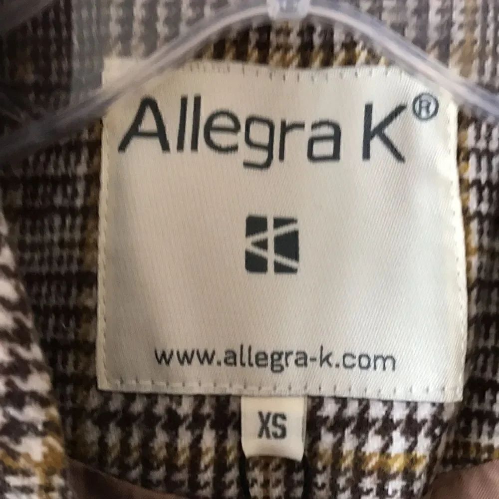 NEW Allegra K Plaid Jacket - Picture 4 of 6